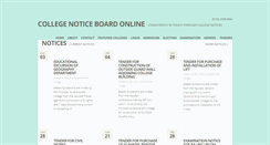Desktop Screenshot of collegenoticeboardonline.com